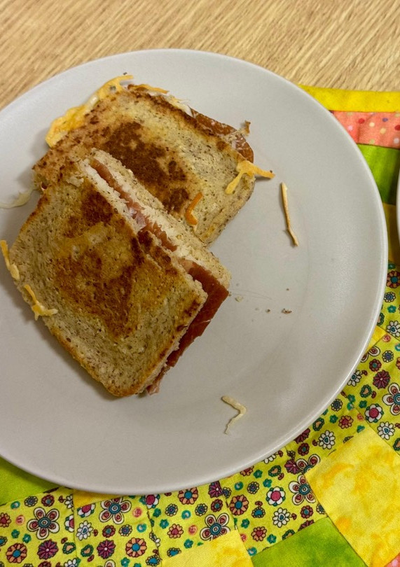Una foto de Sándwich keto