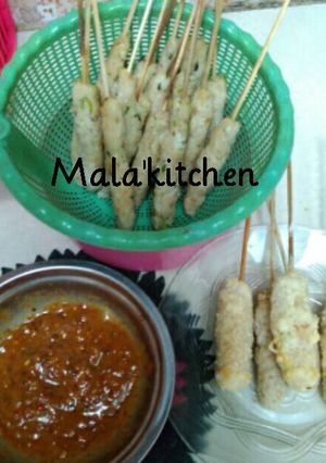 Foto resep Sempol ayam bumbu pecel
