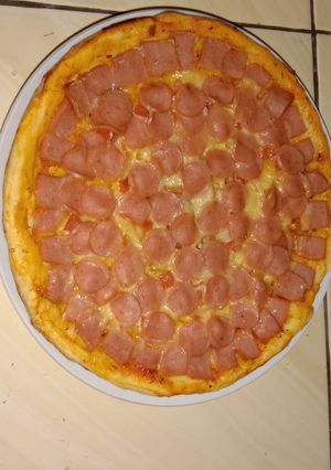 Foto resep Pizza Teflon simple