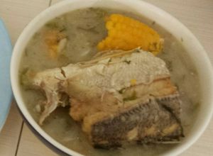 Una foto de Sancocho de pescado