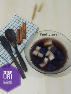 Foto resep Setup Ubi Ungu Singkong