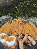 Pecel terong sambal kencur