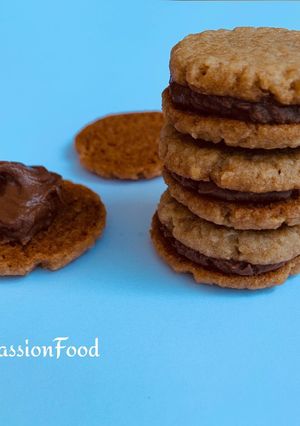 Une photo de Chocolate ganache crunch@4PassionFood#1recette1arbre#onerecipeonetree