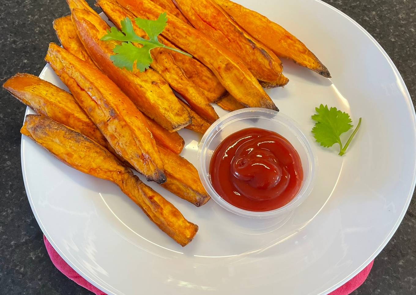 Sweet Potato Wedges: