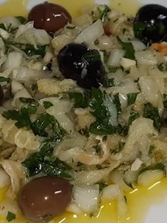 Foto de Aperitivo de Bacalhau em lascas