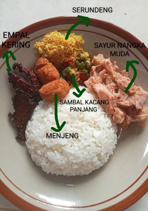 Foto resep Nasi punel bangil komplit