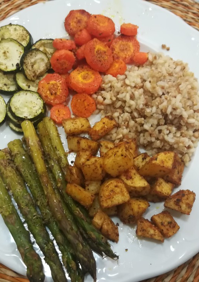 Una foto de Cena de la huerta