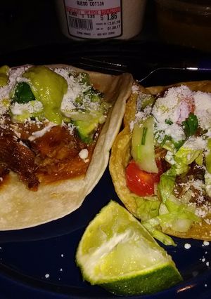 Una foto de Tacos al pastor