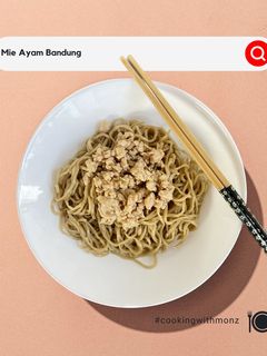 Foto resep Mie ayam ala bandung (yamien)