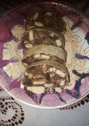 Keksz szalámi recept fotója