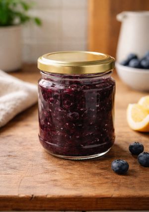 A picture of Blueberry Fruit Spread (No Added Sugar).