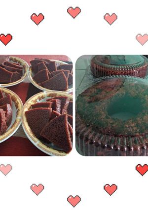 Foto resep Karamel cake (sarang semut)
