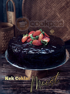 Gambar Kek coklat moist