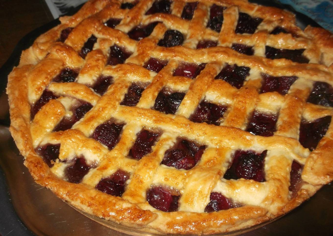 Tarta de cerezas