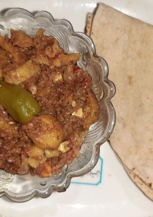 A picture of Beef Keema Karalaa.
