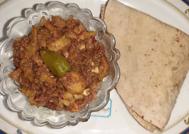 Recipe of Favorite Beef Keema Karalaa