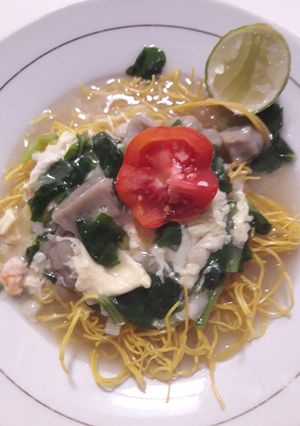 Foto resep Mie kering khas makassar versi koe😊