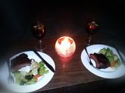 Una foto de costillar en salsa bbq