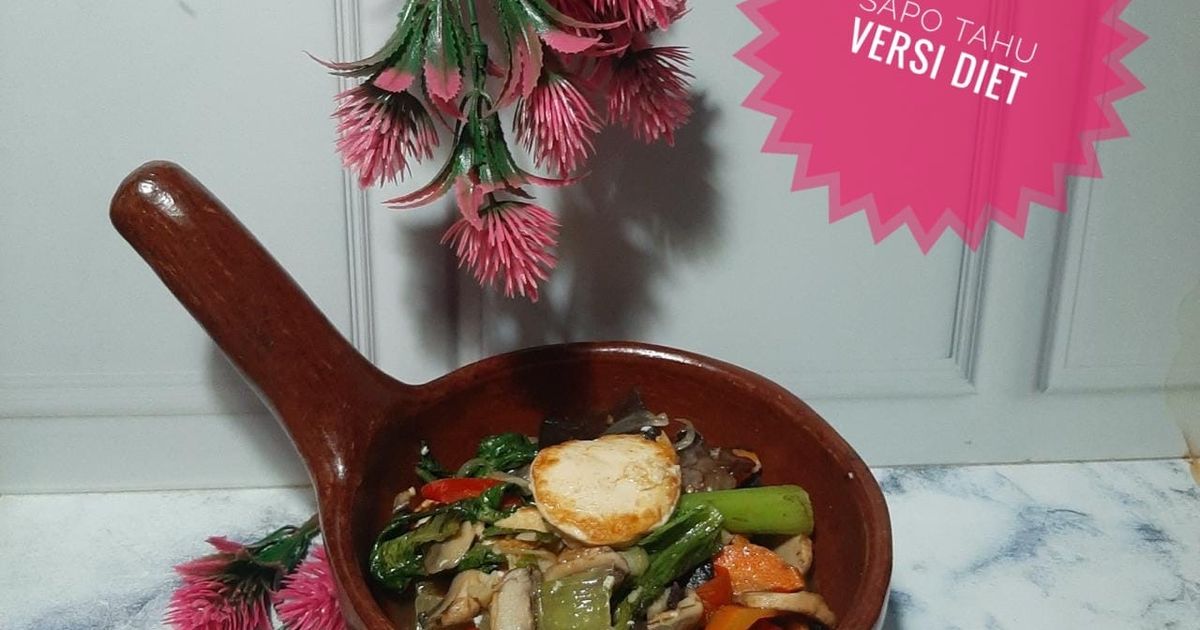 Sapo Tahu Versi Diet