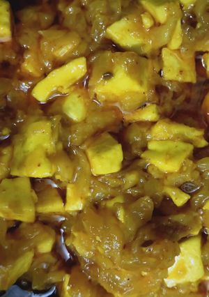 A picture of Paneer veg.