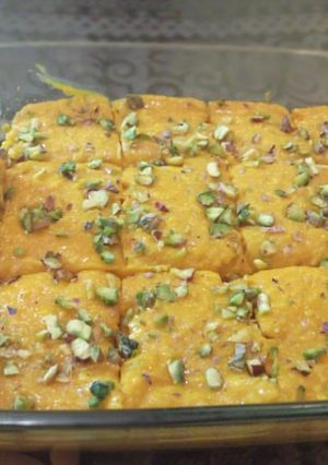 A picture of Mango fudge.