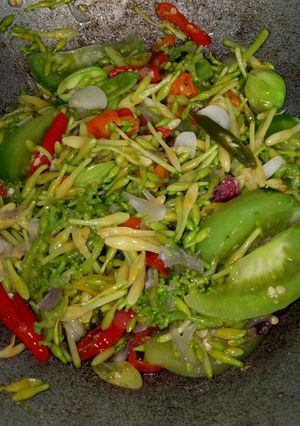 Foto resep Oseng-oseng Bunga Pepaya