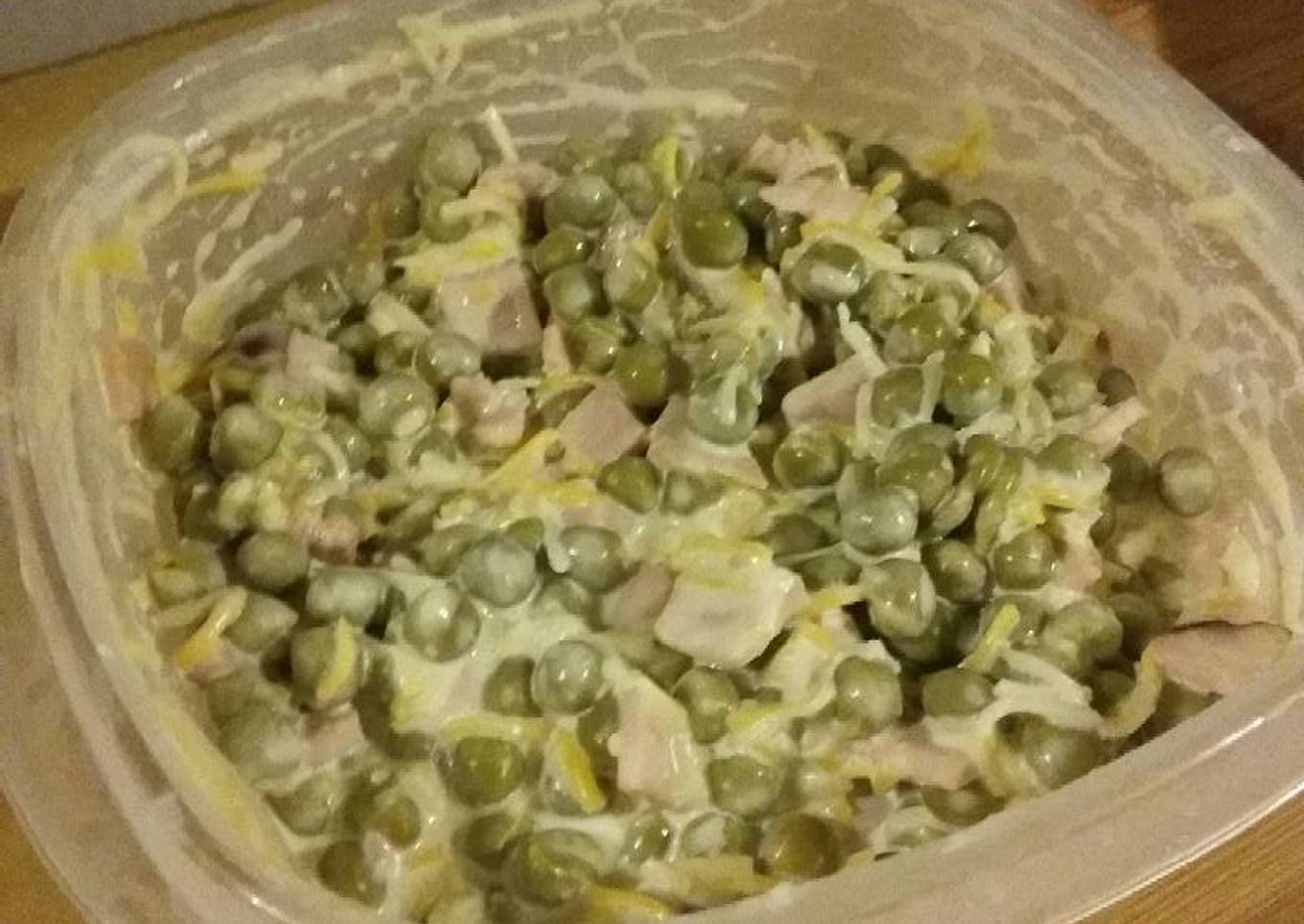 Pea Salad in a Flash