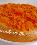 Bánh bông lan trứng muối chà bông heo cay