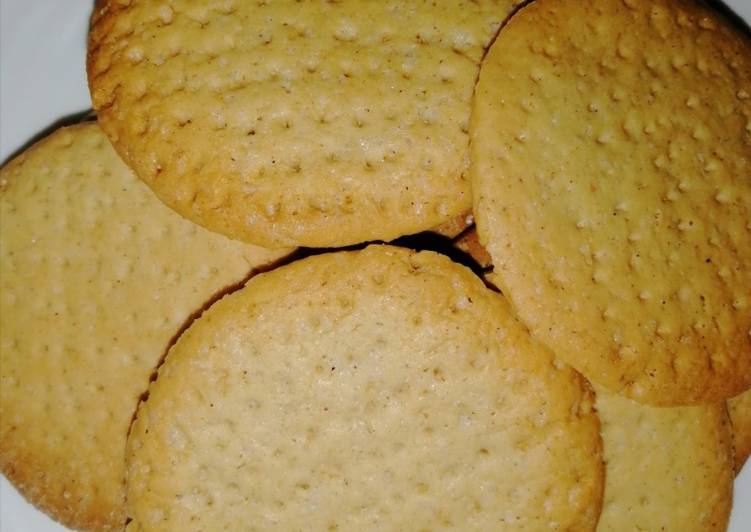 Steps to Make Perfect Digestive biscuits