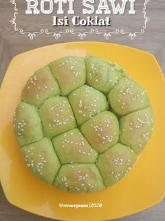 Foto resep Roti Sawi Isi Coklat