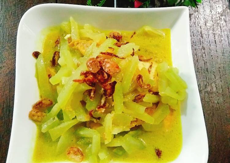 Sayur Tahu Labu Siam ala Ani