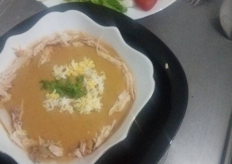 شوربة العدس الاحمر