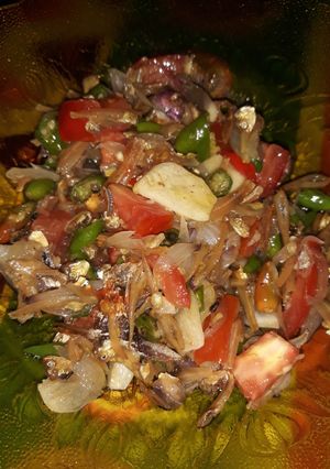 Foto resep Tumis bawang teri pedas