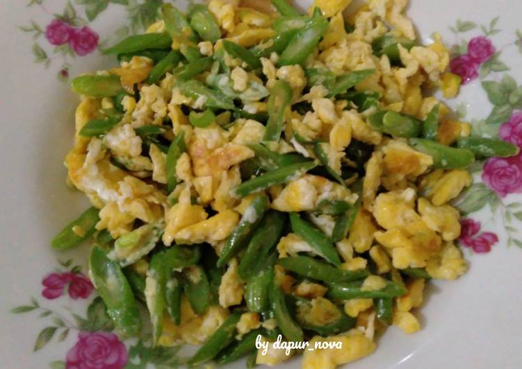 Cah buncis telor / Tumis buncis telur ala @dapur_nova