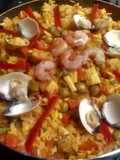 Paella de Mariscos y Verduras