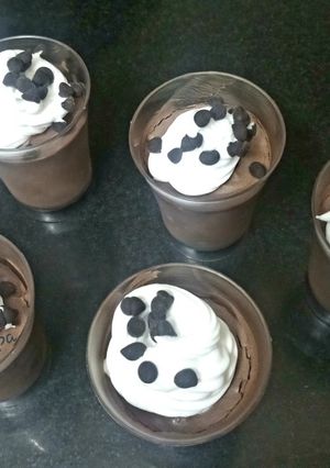 A picture of Chocolate mousse.