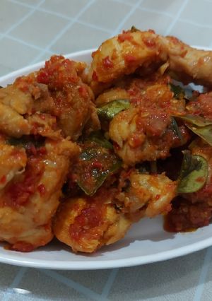 Foto resep Ayam Bumbu Merah Pedas