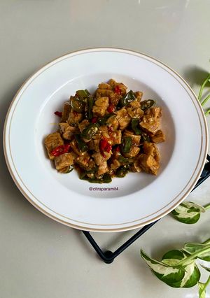 Foto resep Orek Tempe Cabe Hijau