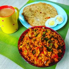 A picture of Easy paneer burji.