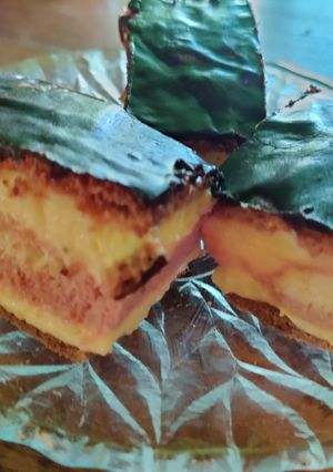 Mascarponés babapiskótás szelet glutén - lactose mentesen recept fotója