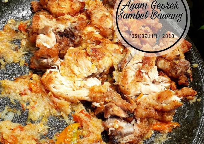 Ayam Geprek Sambel Bawang