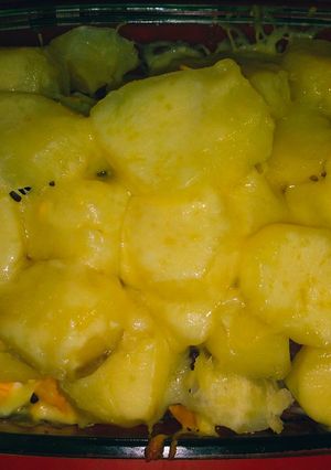 Rakott krumpli kicsit másképp recept fotója