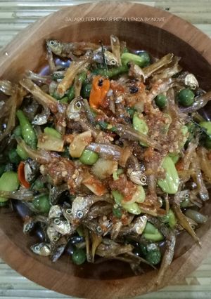 Foto resep Balado Teri Tawar Lenca Petai