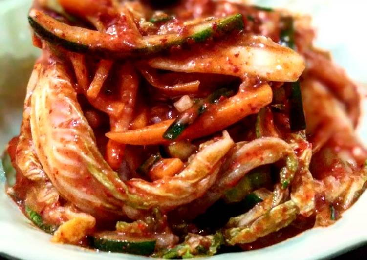 Resep Salad korea (Kimchi), Enak