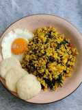 587. Nasi Goreng Daun Mengkudu Khas Betawi