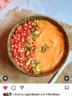 A picture of Papaya smoothie.