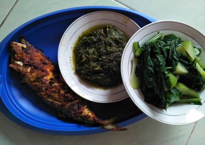 Ikan Bakar sambal ijo