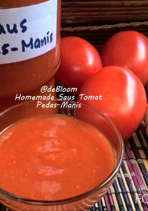 Foto resep 221. Homemade Saus Tomat Pedas Manis