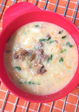 Foto resep Mpasi ~ Potato creamy soup (10m+)
