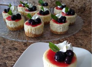 Una foto de Minis cheesecake individual